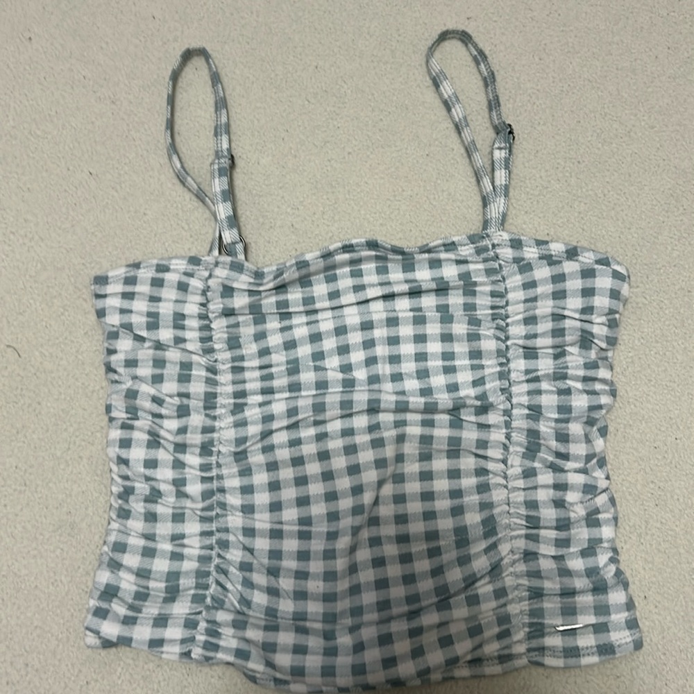 Hollister Cropped Tank Top. Women XS Excellent Condition.